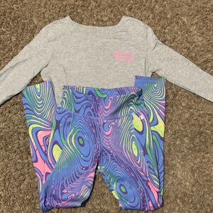 Champion Kids Matching Set - Gray and Multicolor
